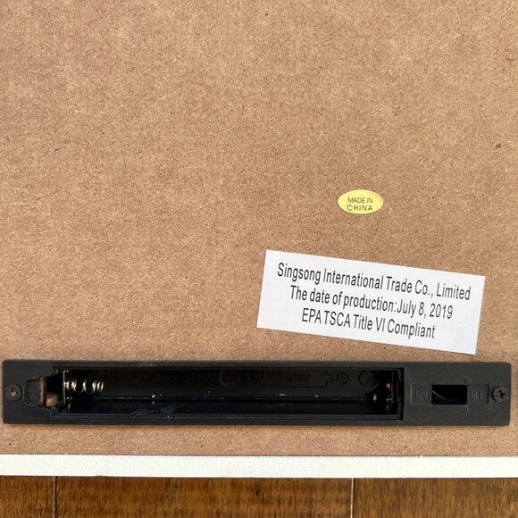 Winter Frost Christmas 'O Come Let Us Adore Him' Wooden Framed Wall Ready Decor - Picture 5 of 9